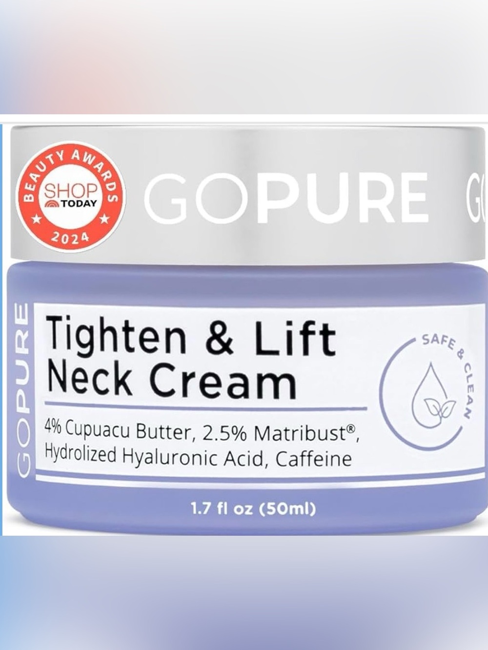 TWO GoPure Tighten & Lift Neck Cream - **NIB**